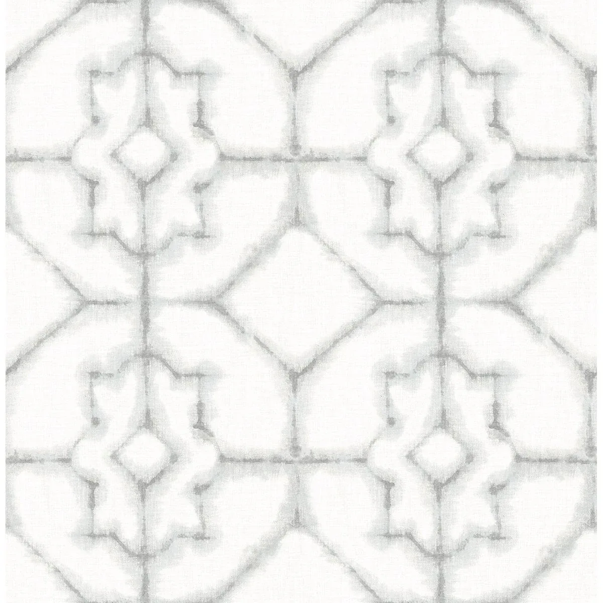 A-Street Prints Verandah Grey Shibori Wallpaper - SKU 2902-25528