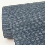 A-Street Prints Victoria Indigo Sisal Grasscloth Wallpaper | Wallpaper Twins A-Street Prints Victoria Indigo Sisal Grasscloth Wallpaper - SKU 2972-80015