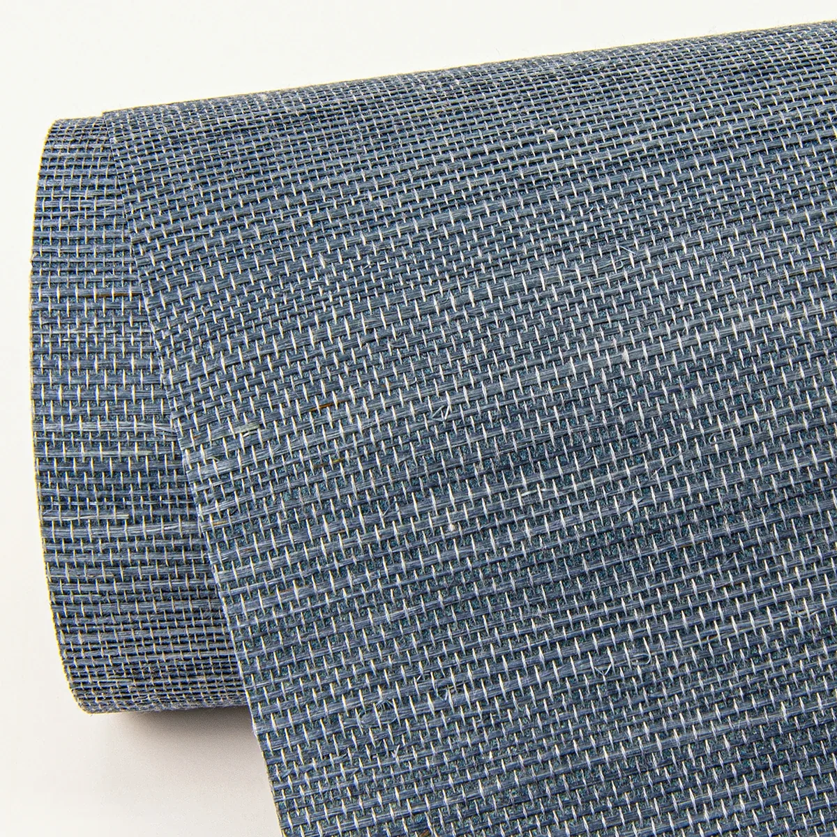 A-Street Prints Victoria Indigo Sisal Grasscloth Wallpaper | Wallpaper Twins A-Street Prints Victoria Indigo Sisal Grasscloth Wallpaper - SKU 2972-80015