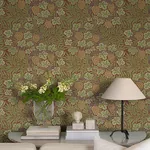 A-Street Prints Vine Ruby Woodland Fruits Wallpaper - SKU 4153-82018