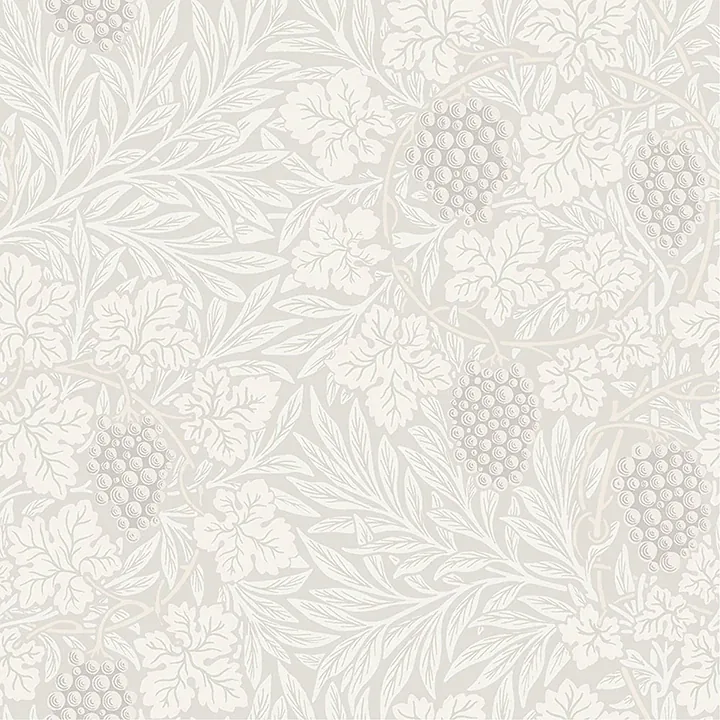A-Street Prints Vine White Woodland Fruits Wallpaper - SKU 4153-82016