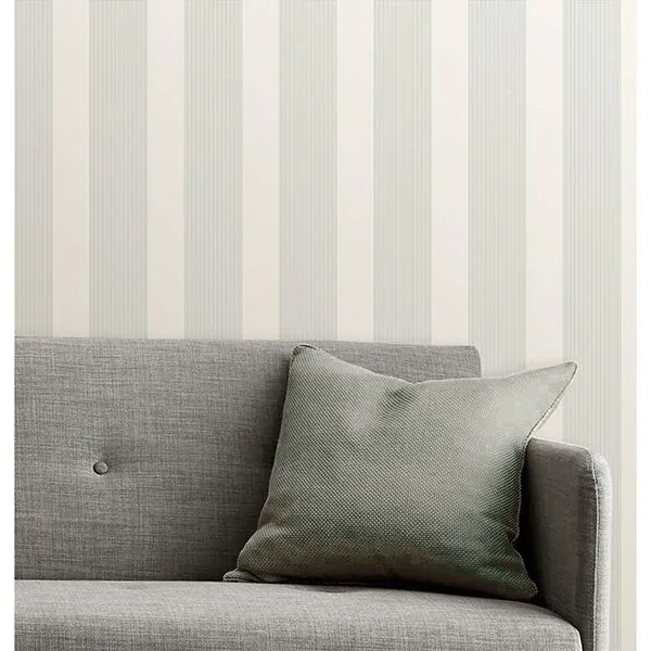 A-Street Prints Visby Mint Stripe Wallpaper - SKU 2889-25207