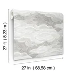 A-Street Prints Vision Grey Stipple Clouds Wallpaper | Wallpaper Twins A-Street Prints Vision Grey Stipple Clouds Wallpaper - SKU 4122-72406