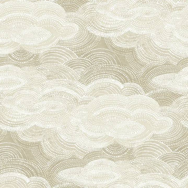 A-Street Prints Vision Pearl Stipple Clouds Wallpaper - SKU 4122-72405