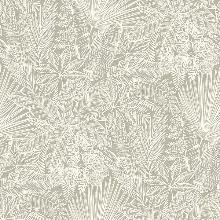 4120-26800 | Vita Light Brown Botanical Wallpaper