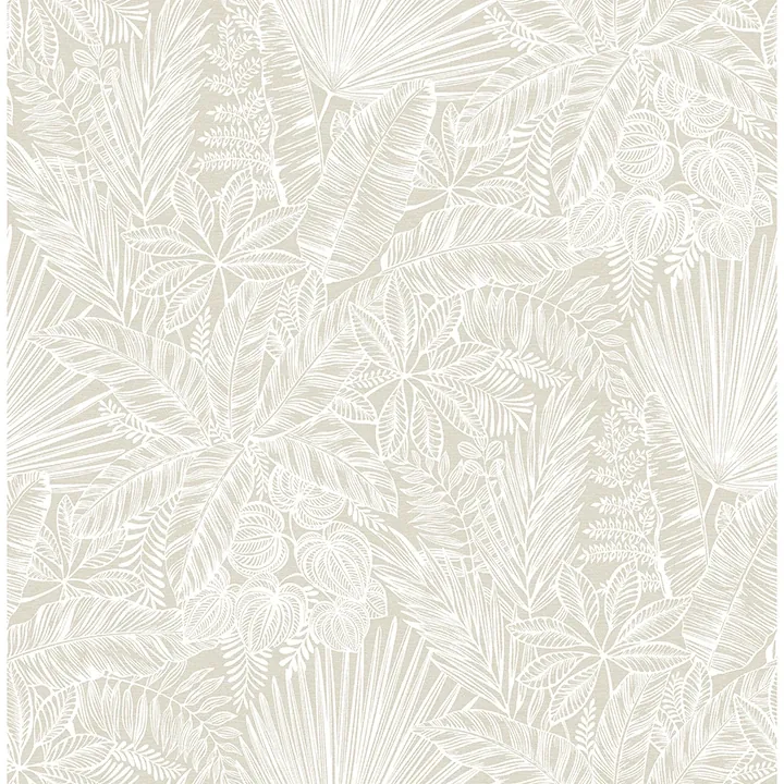 4120-26805 | Vita Off-White Botanical Wallpaper