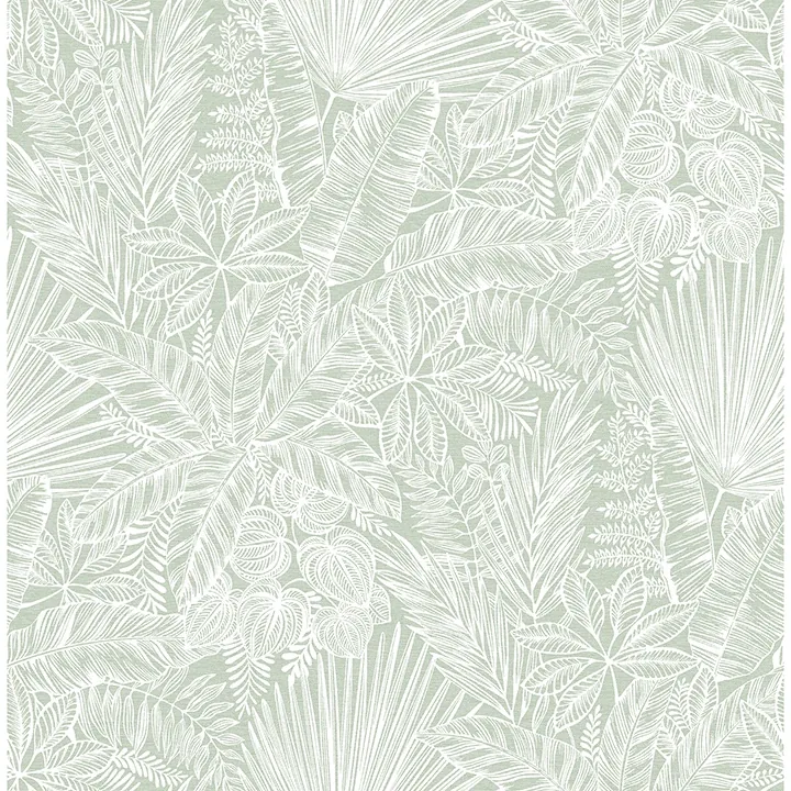 A-Street Prints Vita Sage Botanical Wallpaper - SKU 4120-26803