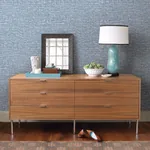 A-Street Prints Vivanta Blue Texture Wallpaper - SKU 2949-60402