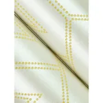 A-Street Prints Voltaire Gold Beaded Geometric Wallpaper | Wallpaper Twins A-Street Prints Voltaire Gold Beaded Geometric Wallpaper - SKU 2973-87370