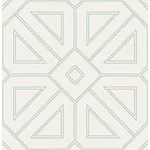A-Street Prints Voltaire Green Beaded Geometric Wallpaper | Wallpaper Twins A-Street Prints Voltaire Green Beaded Geometric Wallpaper - SKU 2973-87373