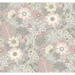 A-Street Prints Voysey Pink Floral Wallpaper | Wallpaper Twins A-Street Prints Voysey Pink Floral Wallpaper - SKU 2970-87536