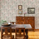 A-Street Prints Voysey Pink Floral Wallpaper | Wallpaper Twins A-Street Prints Voysey Pink Floral Wallpaper - SKU 2970-87536
