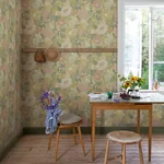 A-Street Prints Växa Butter Rabbits & Rosehips Wallpaper | Wallpaper Twins A-Street Prints Växa Butter Rabbits & Rosehips Wallpaper - SKU 4111-63014