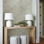 A-Street Prints Wanderer Aquamarine Mosiac Wallpaper - SKU 4146-27214