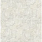 A-Street Prints Wanderer Dove Mosiac Wallpaper - SKU 4146-27218