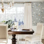 A-Street Prints Wellesley Blue Heather Chinoiserie Wallpaper - SKU AST4362