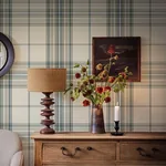 A-Street Prints Westley Moss Plaid Wallpaper - SKU 4147-27387