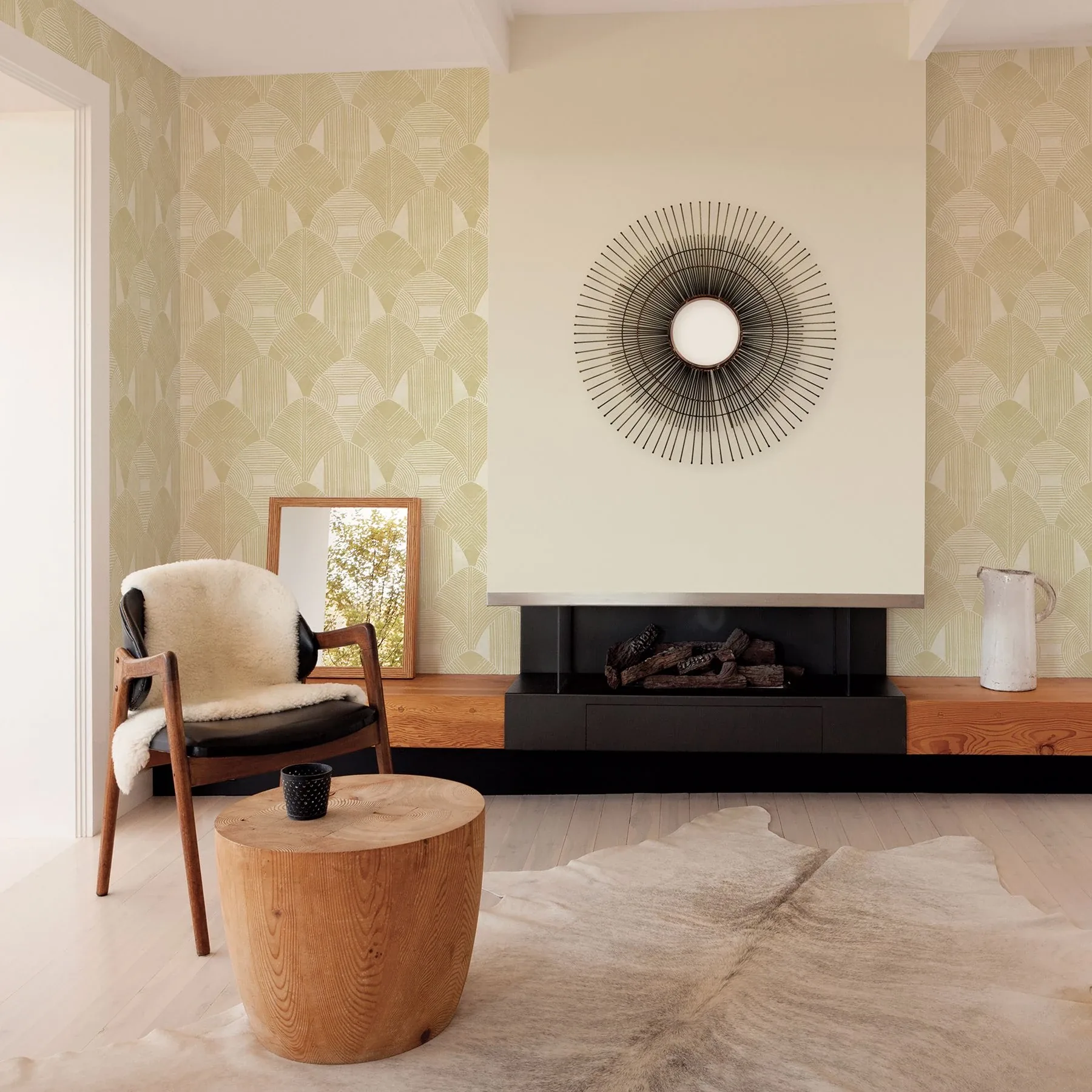 A-Street Prints Westport Coffee Geometric Wallpaper - SKU 2964-25927