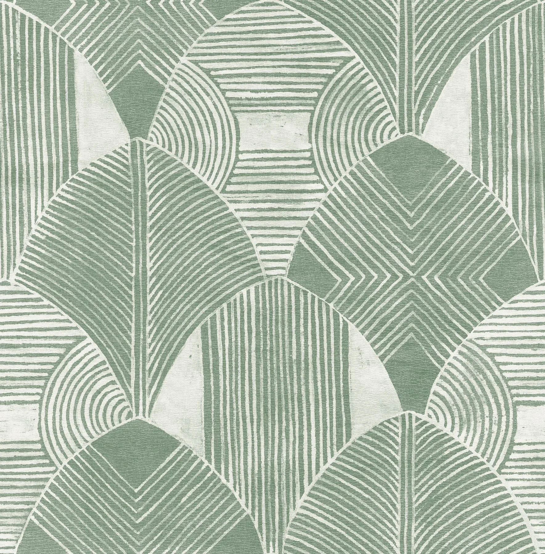 2964-25932 | Westport Green Geometric Wallpaper