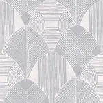 A-Street Prints Westport Pewter Geometric Wallpaper - SKU 2964-25929