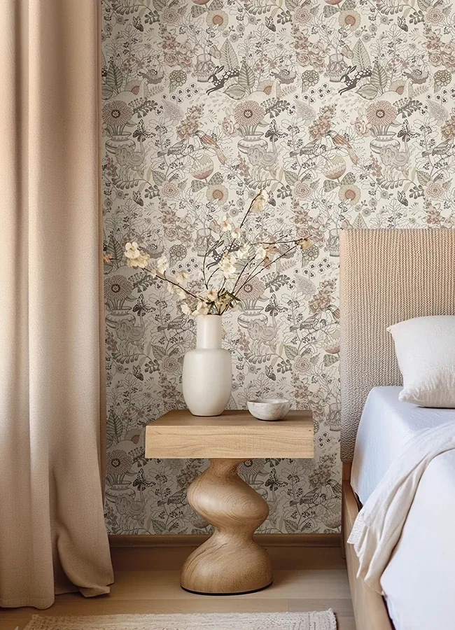 A-Street Prints Whimsy Coral Fauna Wallpaper - SKU 4135-12807