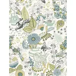 A-Street Prints Whimsy Green Fauna Wallpaper - SKU 2821-12803