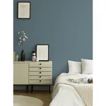 A-Street Prints Wilma Blue Block Print Wallpaper - SKU 2999-13128