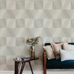 A-Street Prints Winslow Bone Geometric Faux Grasscloth Wallpaper | Wallpaper Twins A-Street Prints Winslow Bone Geometric Faux Grasscloth Wallpaper - SKU 4141-27108