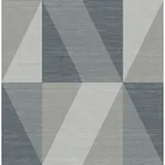 A-Street Prints Winslow Slate Geometric Faux Grasscloth Wallpaper | Wallpaper Twins A-Street Prints Winslow Slate Geometric Faux Grasscloth Wallpaper - SKU 4141-27109