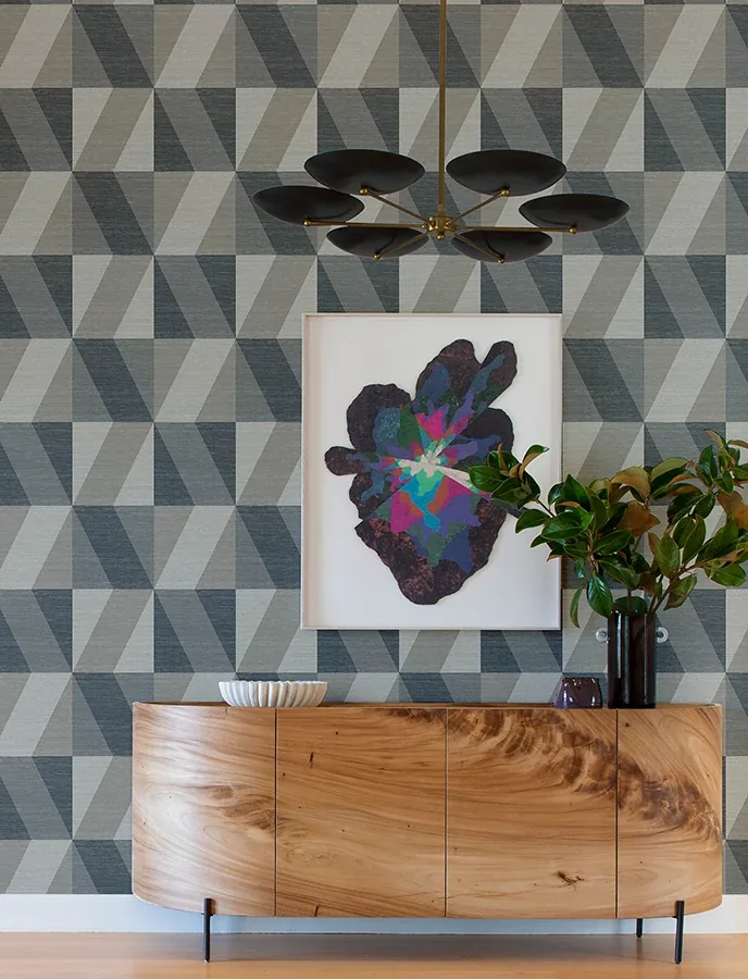 A-Street Prints Winslow Slate Geometric Faux Grasscloth Wallpaper | Wallpaper Twins A-Street Prints Winslow Slate Geometric Faux Grasscloth Wallpaper - SKU 4141-27109