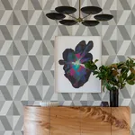 A-Street Prints Winslow Stone Geometric Faux Grasscloth Wallpaper | Wallpaper Twins A-Street Prints Winslow Stone Geometric Faux Grasscloth Wallpaper - SKU 4141-27107