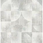 A-Street Prints Woodbine Neutral Abstract Geometric Wallpaper - SKU 4155-27342