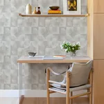 A-Street Prints Woodbine Neutral Abstract Geometric Wallpaper - SKU 4155-27342