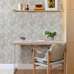 A-Street Prints Woodbine Rose Abstract Geometric Wallpaper - SKU 4155-27341