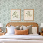 A-Street Prints Woodbine Sage Abstract Geometric Wallpaper - SKU 4155-27340