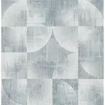 A-Street Prints Woodbine Slate Abstract Geometric Wallpaper - SKU 4155-27343