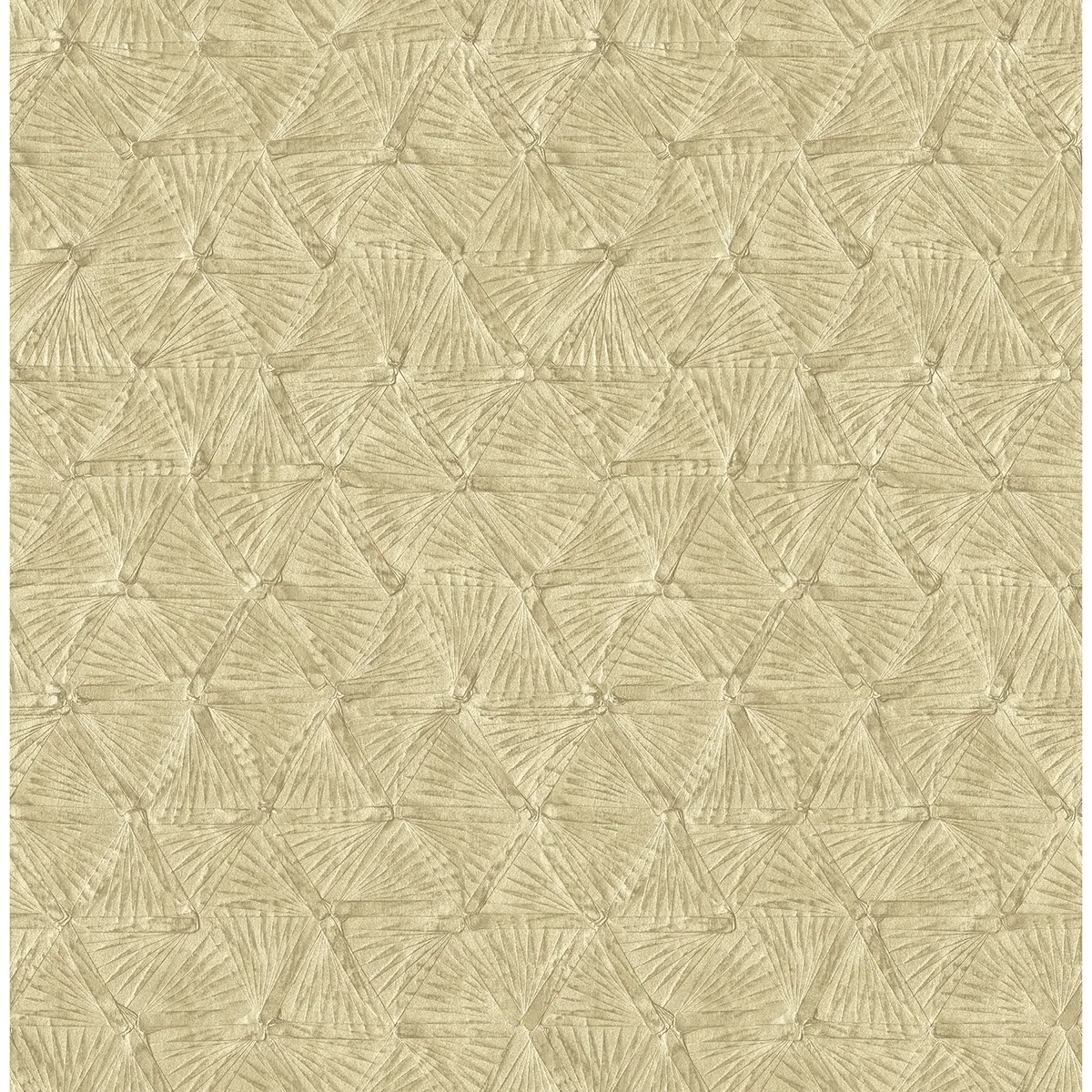 A-Street Prints Wright Gold Textured Triangle Wallpaper - SKU 2970-26119