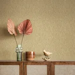 A-Street Prints Wright Gold Textured Triangle Wallpaper - SKU 2970-26119