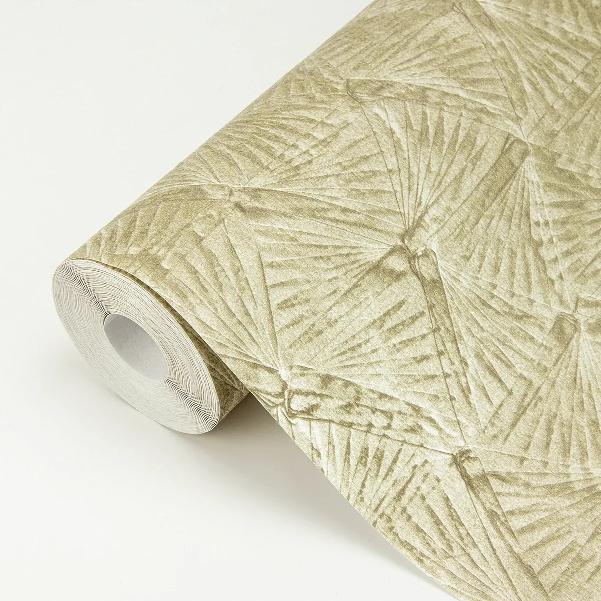 A-Street Prints Wright Gold Textured Triangle Wallpaper - SKU 2970-26119