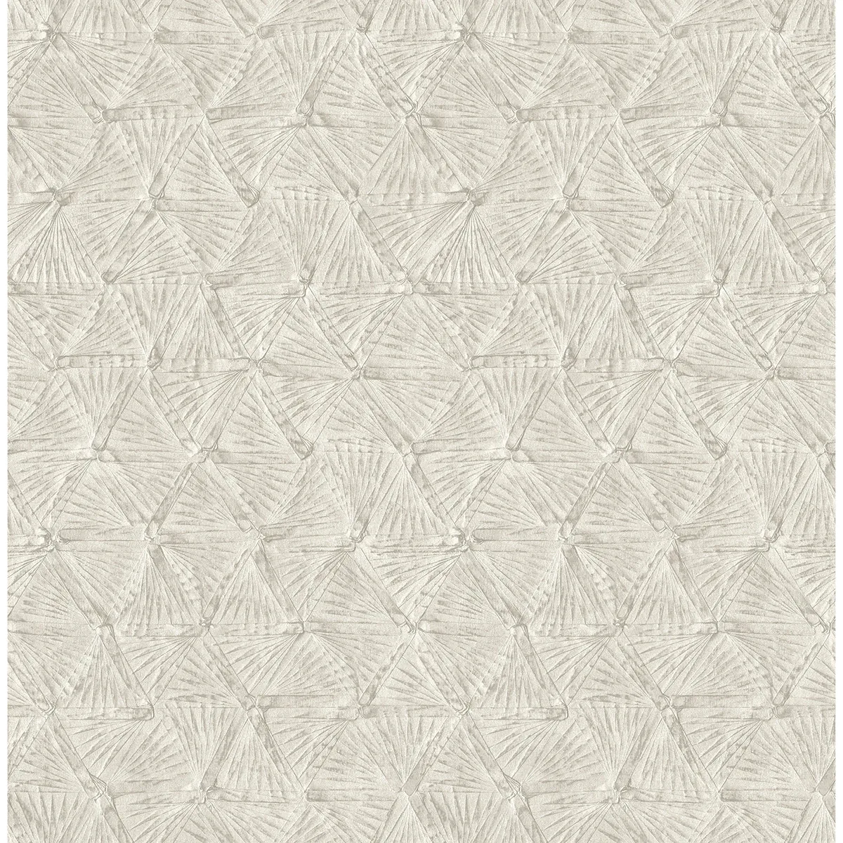 2970-26117 | Wright Platinum Textured Triangle Wallpaper