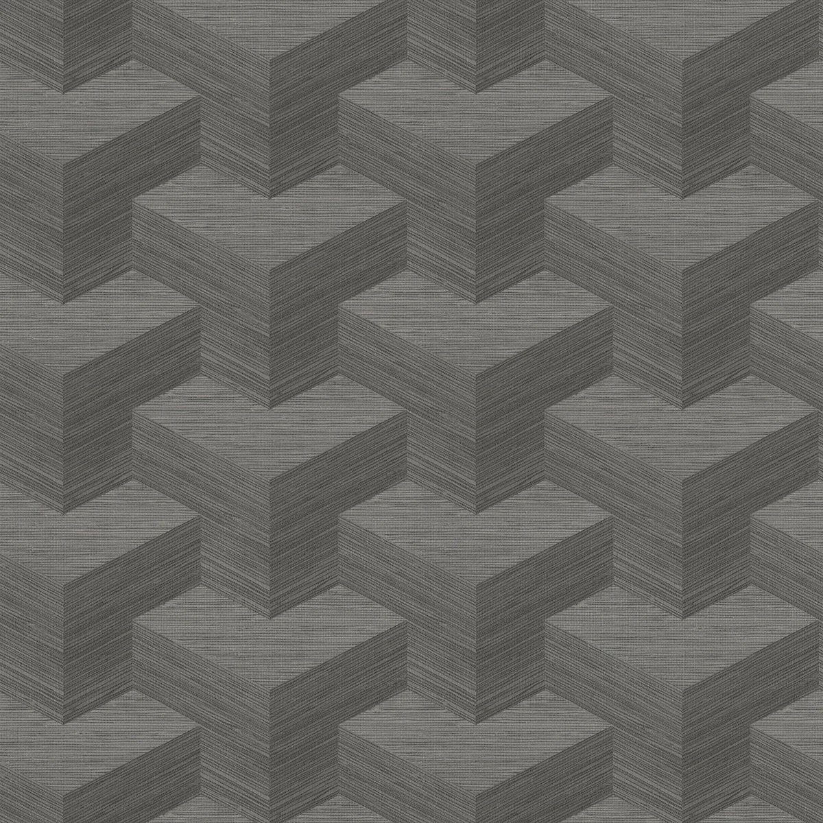 A-Street Prints Y Knot Grey Geometric Texture Wallpaper - SKU 2829-82067