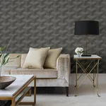 A-Street Prints Y Knot Grey Geometric Texture Wallpaper - SKU 2829-82067