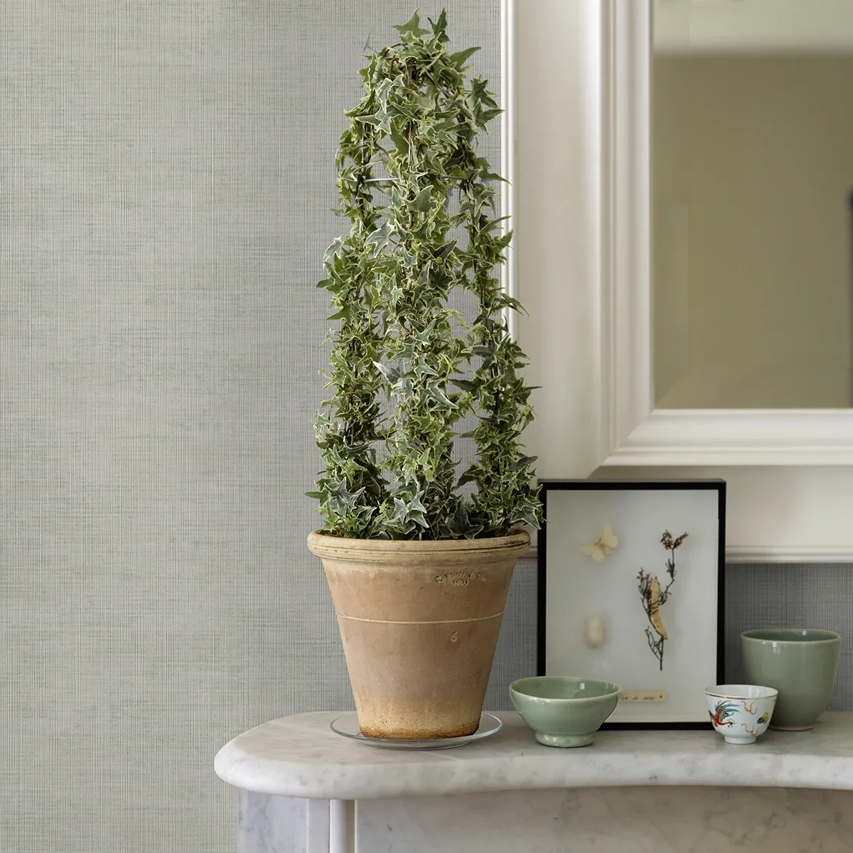 A-Street Prints Yawen Silver String Wallpaper - SKU 2972-86171