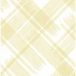 A-Street Prints Zag Yellow Modern Plaid Wallpaper - SKU 2973-90701