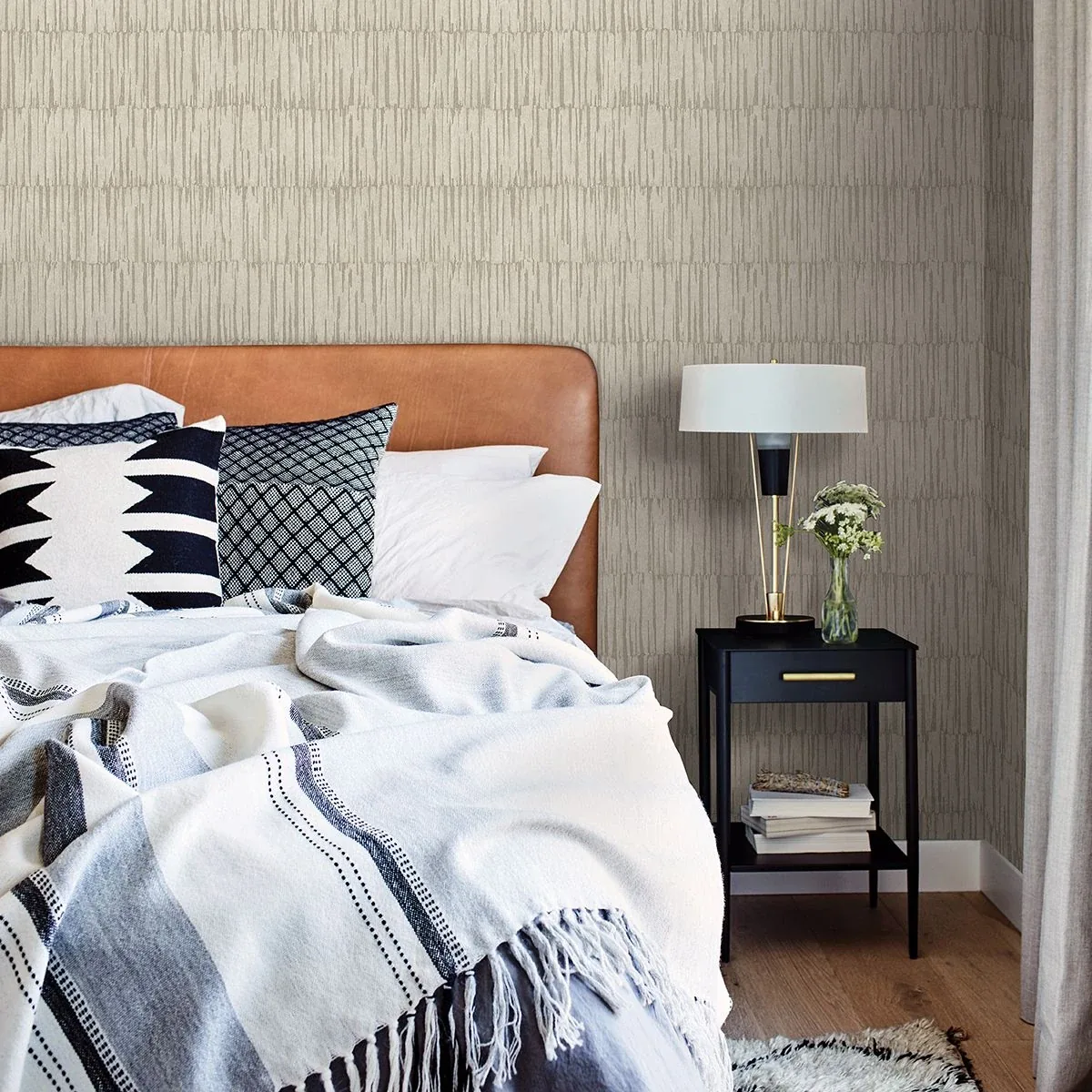 A-Street Prints Zandari Bone Distressed Texture Wallpaper - SKU 2949-61007