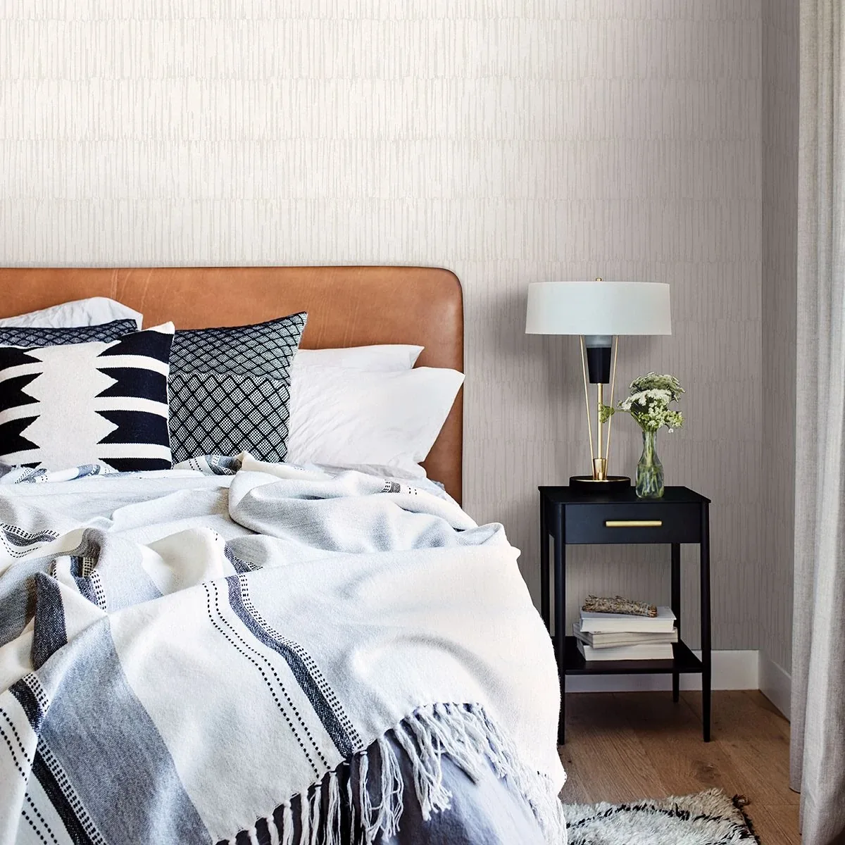 A-Street Prints Zandari Cream Distressed Texture Wallpaper - SKU 2949-61006