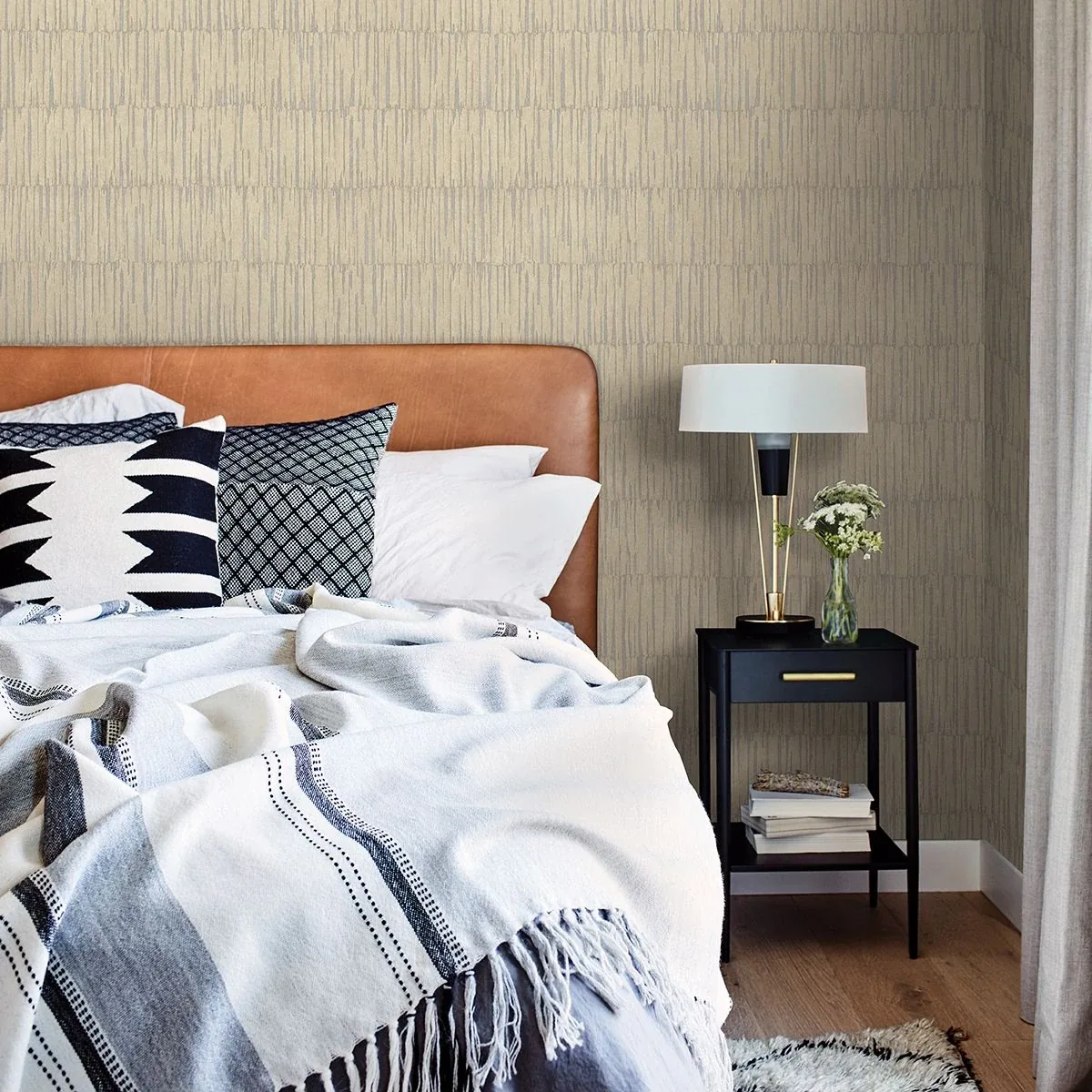 A-Street Prints Zandari Neutral Distressed Texture Wallpaper - SKU 2949-61005