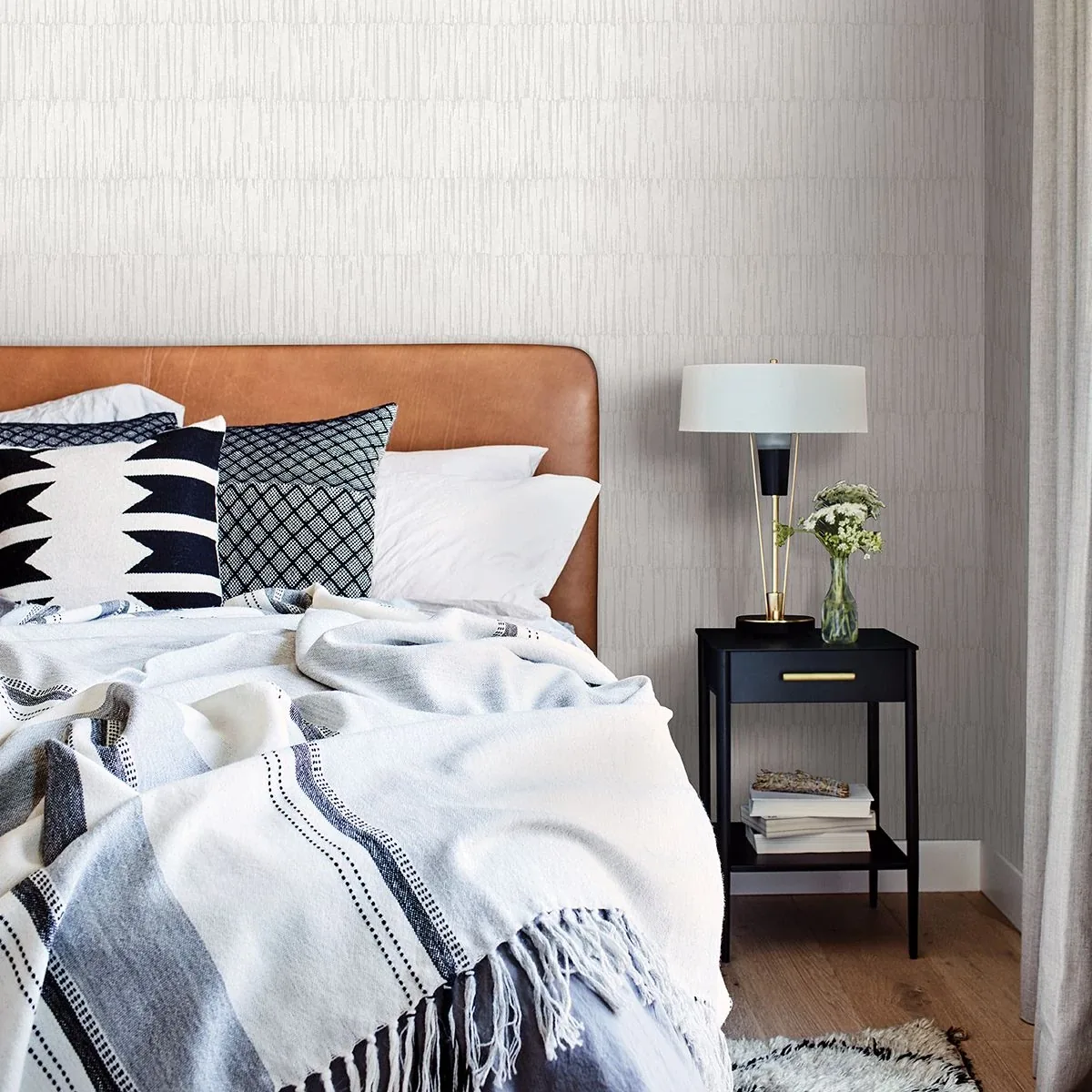 A-Street Prints Zandari Pearl Distressed Texture Wallpaper - SKU 2949-61000