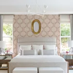 A-Street Prints Zaria Apricot Topiary Wallpaper - SKU 4074-26624