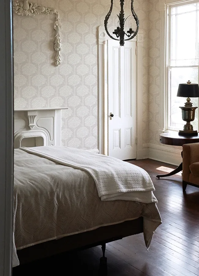 A-Street Prints Zaria Lavender Topiary Wallpaper - SKU 4074-26623